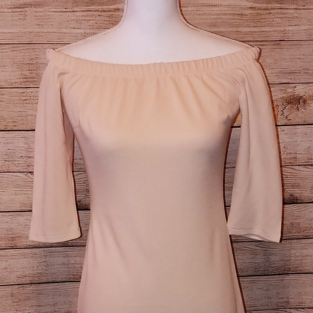 On/Off Shoulder Dress